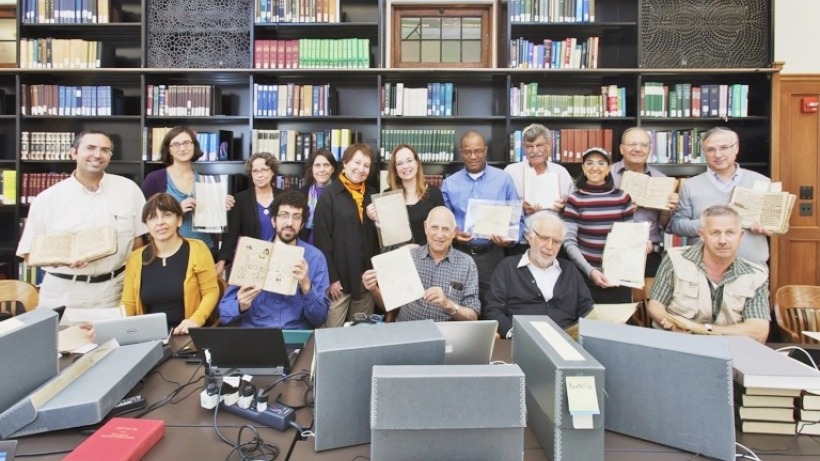 תמונה מסדנת המחקר הראשונה על יהודי המגרב שהתקיימה בשיתוף פעולה עם התכנית ללימודי היהדות ועם יחידת אוסף היודאיקה באוניברסיטת ייל (28-21 באפריל 2010)